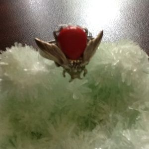 WOMEN'S STERLING RING WITH GEMSTONE 8